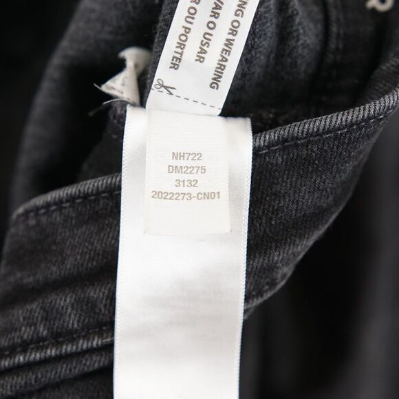 Madewell Relaxed Taper Instacozy Wool Blend Black Jeans Mens Sz 31 - Picture 12 of 13